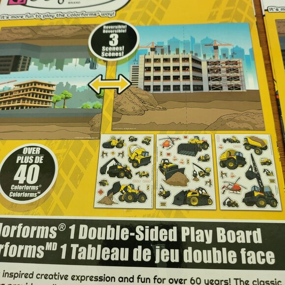 TONKA Trucks Colorforms Sticker Story Adventure Set LOT x3 Buzz Lightyear NEW T4 - Picture 7 of 8